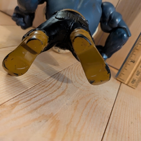 1994 Vintage Street Sharks Action Figure - Blue and White Toy Ripster 6 Inch - Picture 5 of 5